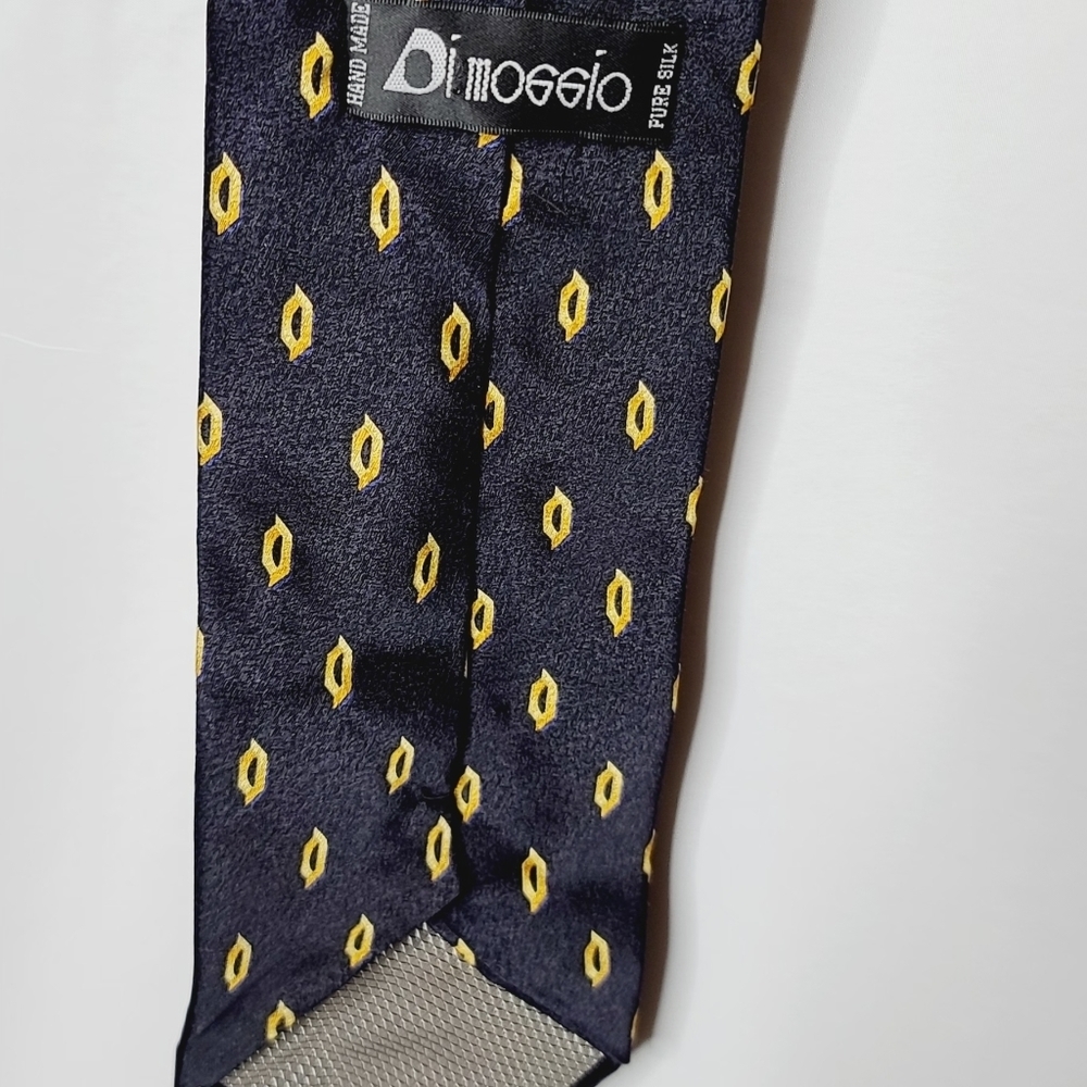 Dimoggio pure 100% silk mens hand made tie